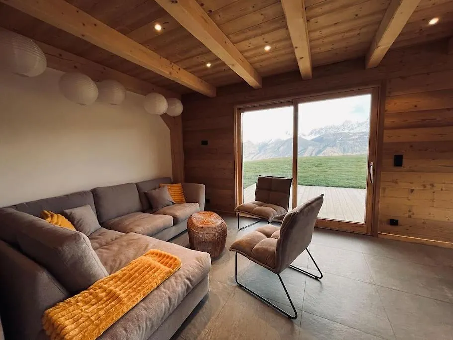 Chalet Vue Mont-Blanc Imprenable Combloux