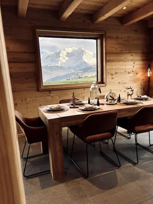 Chalet Vue Mont-Blanc Imprenable Combloux France