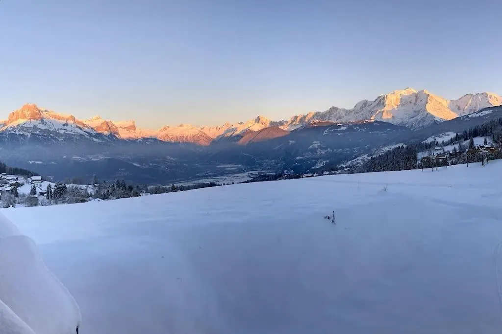 Chalet Vue Mont-Blanc Imprenable Combloux