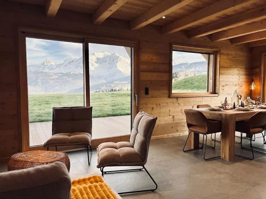 Chalet Vue Mont-Blanc Imprenable Combloux