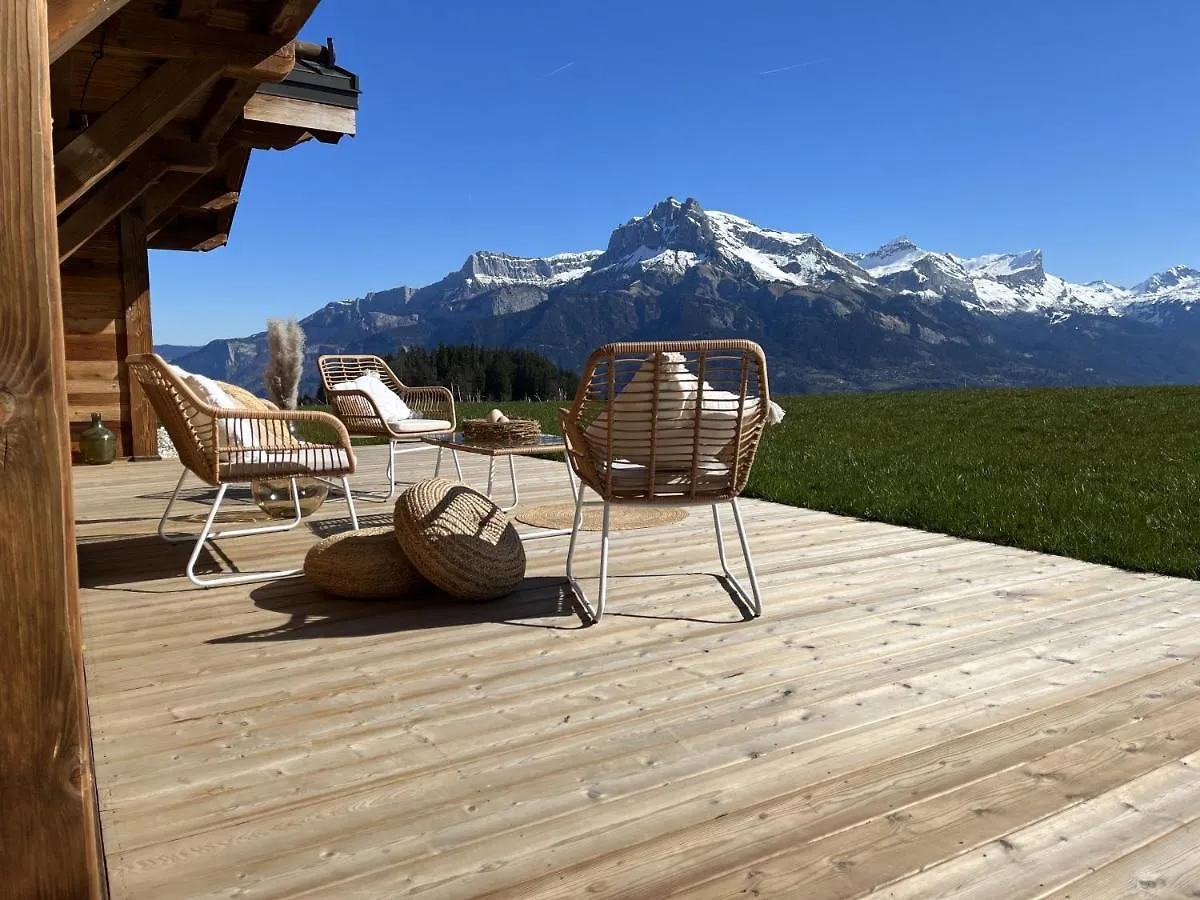 Chalet Vue Mont-Blanc Imprenable Combloux