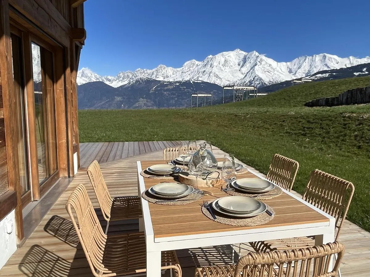 Chalet Vue Mont-Blanc Imprenable Combloux France